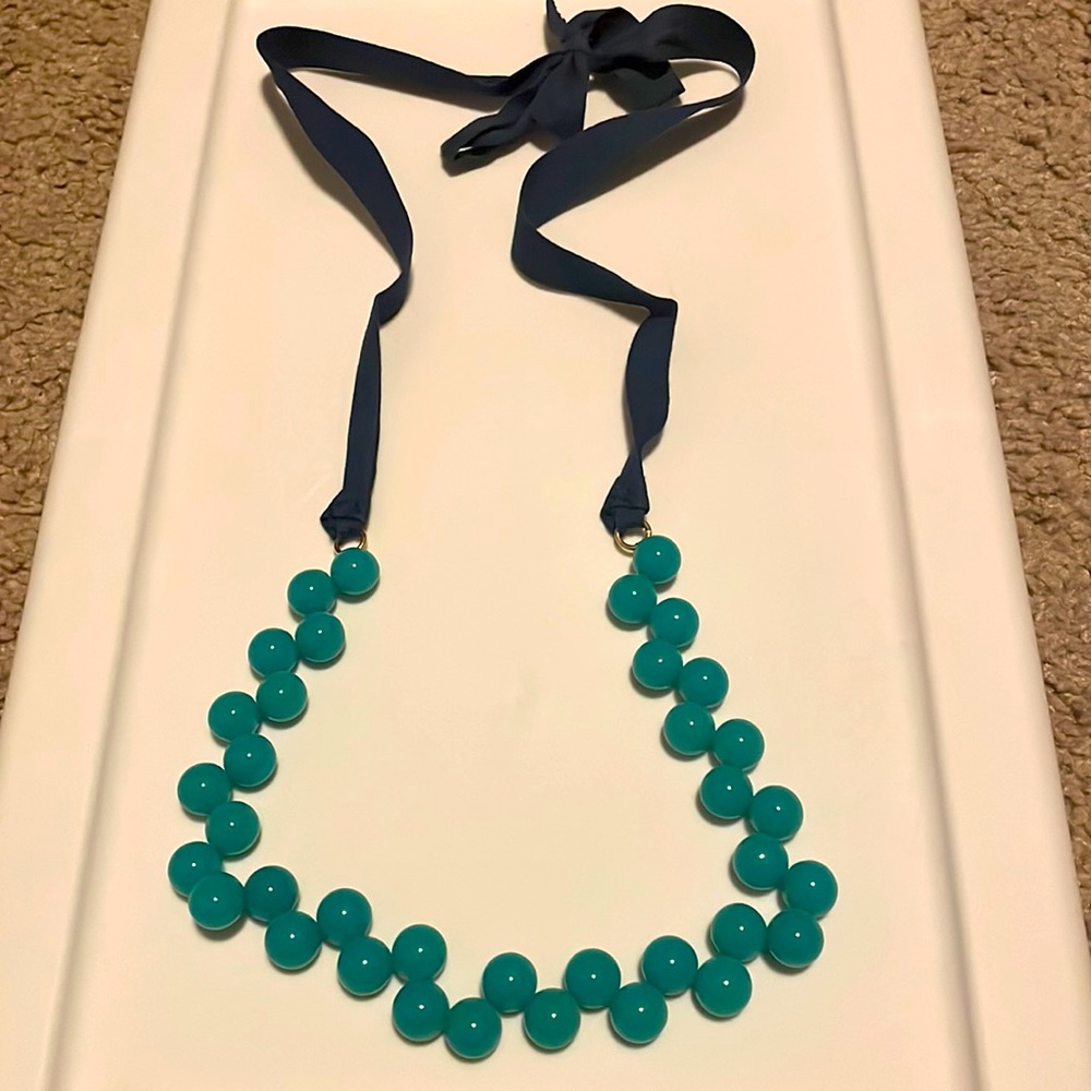 J. Crew Ribbon Necklace